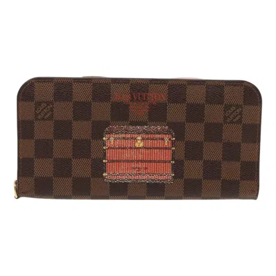 Pre-owned Louis Vuitton Portefeuille Insolite Brown Canvas Wallet  ()