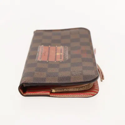 Pre-owned Louis Vuitton Portefeuille Insolite Brown Canvas Wallet  ()