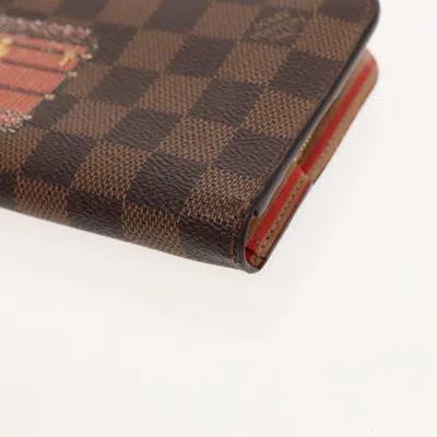 Pre-owned Louis Vuitton Portefeuille Insolite Brown Canvas Wallet  ()