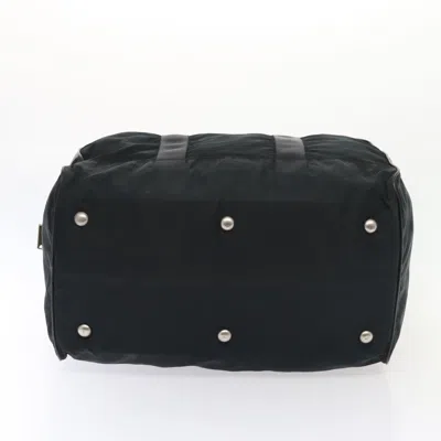 Pre-owned Prada Tessuto Black Synthetic Travel Bag ()