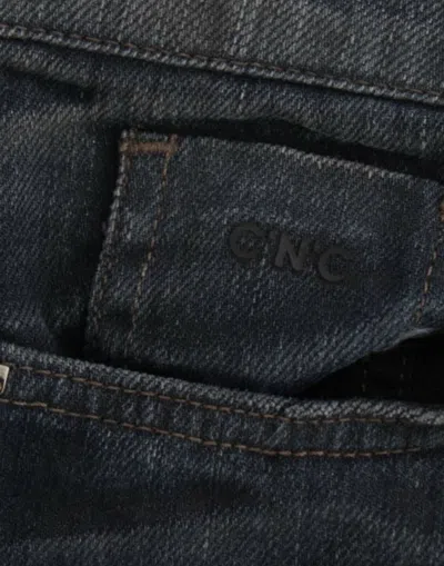 Costume National Chic Superskinny Blue Denim Jeans In Blue