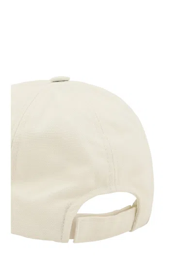 Isabel Marant Cotton Tyron Baseball Hat With Curved Brim In Multicolor