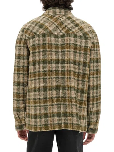Isabel Marant Checkered Knit Jacket Brushed Finish