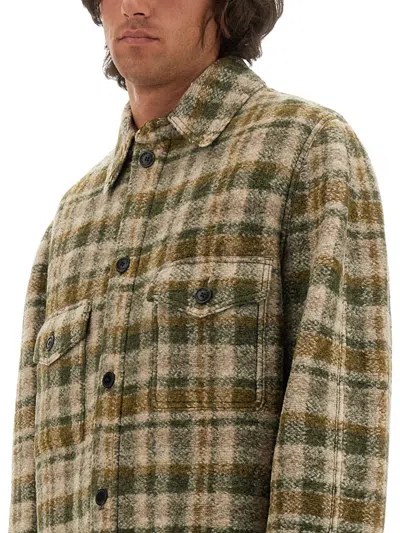 Isabel Marant Checkered Knit Jacket Brushed Finish