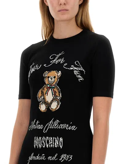 Moschino Couture Dress With Logo