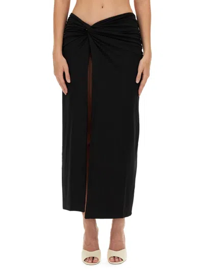 Rotate Birger Christensen Rotate Birgerchristensen Twisted Skirt