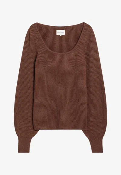 LOULOU STUDIO RIBBED CASHMERE SWEATER 