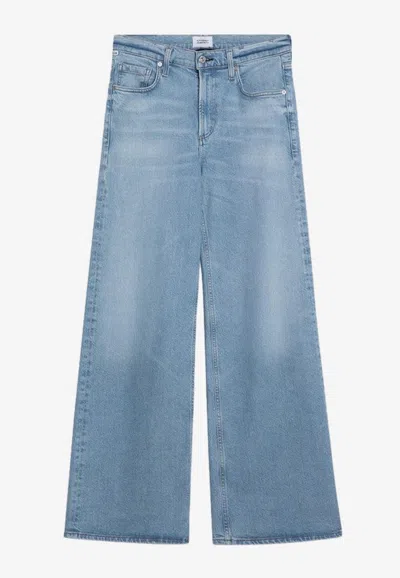 Citizen Of Humanity Citizens Of Humanity Light Washed Jeans In Blue