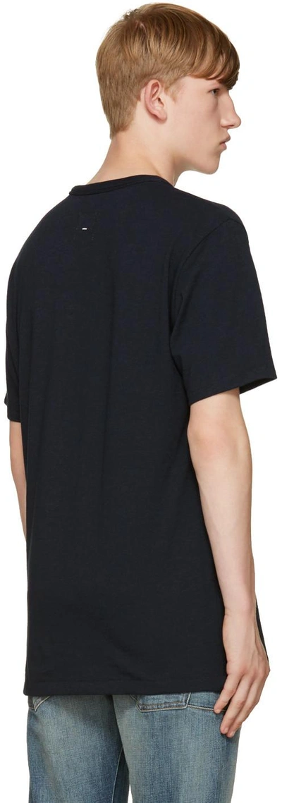 Shop Rag & Bone Navy Standard Issue T-shirt