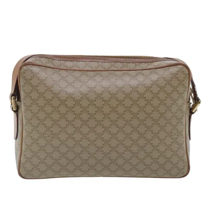 Pre-owned Celine Céline Beige Canvas Shoulder Bag ()