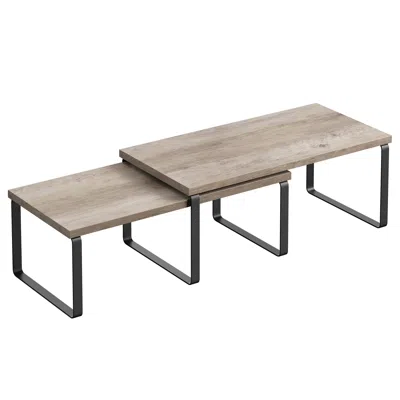 Breebe Set Of 2 Kitchen Counter Shelves