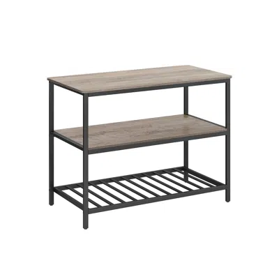 Breebe 47.2 Inches Kitchen Shelf With Large Worktop