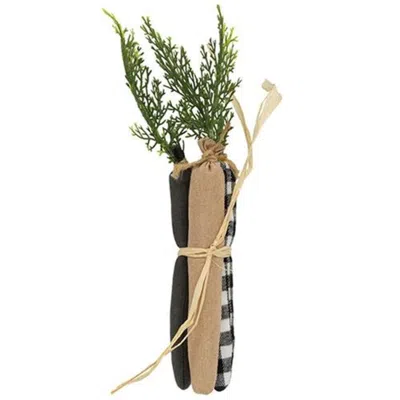 Homegifo 3/set Skinny Stuffed Farmhouse Carrot Trio