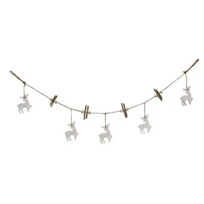 Homegifo Woodland Deer & Bead Garland