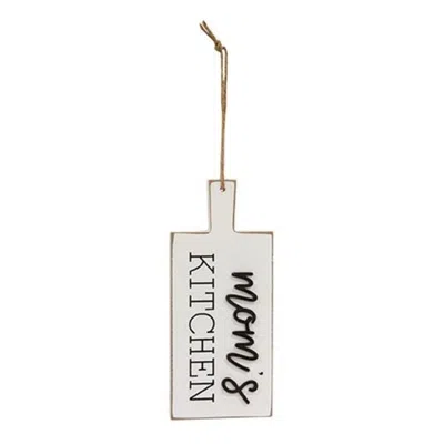 Homegifo *distressed Mom's Kitchen Cutting Board Ornament
