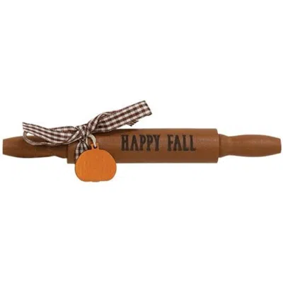 Homegifo Happy Fall Wooden Rolling Pin