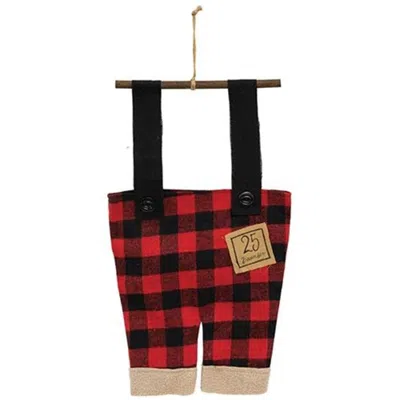 Homegifo *santa's Suspenders Large Hanger Ornament