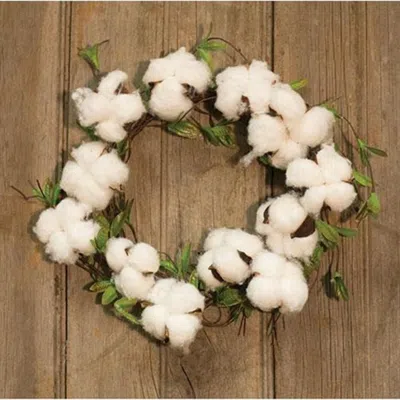 Homegifo *cotton & Willow Wreath 12"