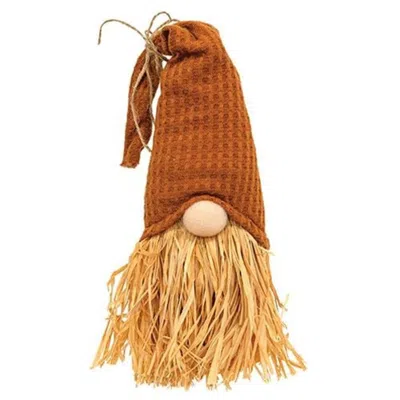 Homegifo *burnt Orange Raffia Gnome Large