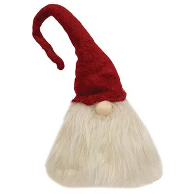 Homegifo Sitting Plush Santa Gnome W/red Hat