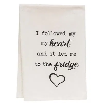 Homegifo *i Followed My Heart Dish Towel
