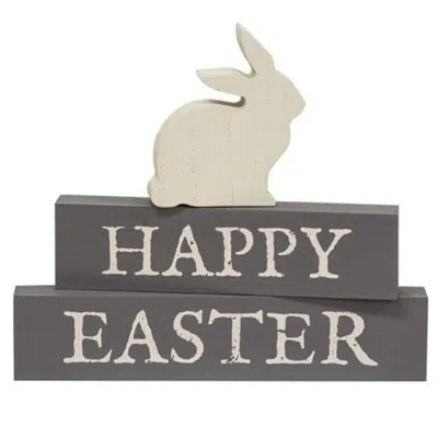 Homegifo 3/set Happy Easter Block Stackers