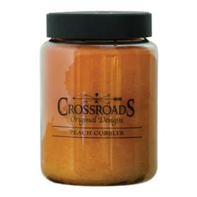 Homegifo Peach Cobbler Jar Candle 26oz