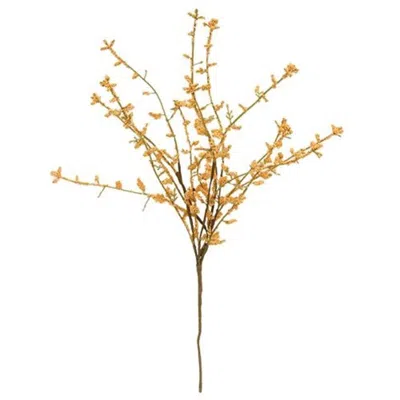 Homegifo *peach Wildflower Pick 13"