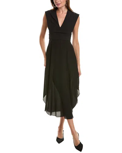 Stella Mccartney Crepe Silk Maxi Dress In Black