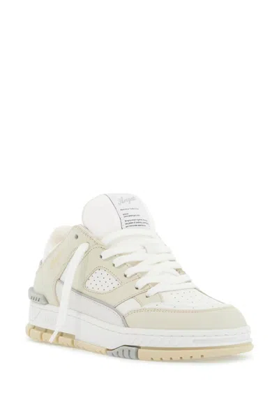 Axel Arigato Neutral Area Lo Leather Sneakers
