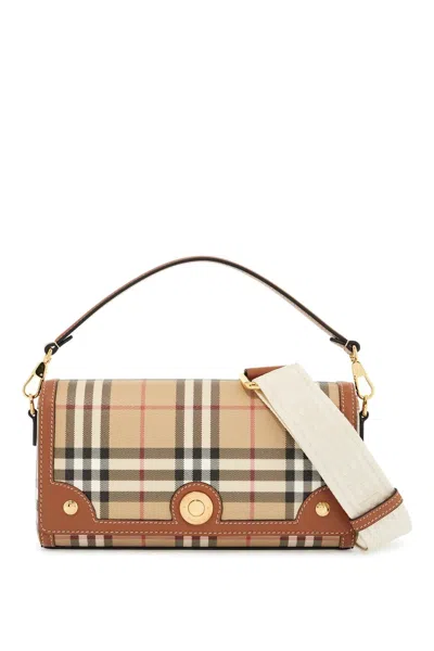 Burberry Vintage Check Logo-plaque Shoulder Bag