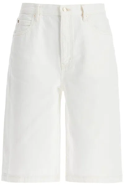 Frame The Boy Denim Shorts In Au Natural Clean