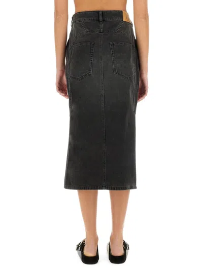 Isabel Marant Tilauria Skirt In Black