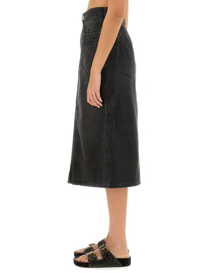 Isabel Marant Tilauria Skirt In Black
