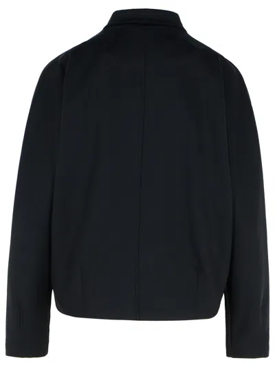 Max Mara Plava Black Polyamide Blend Sweatshirt In Black