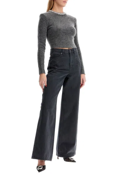 Self-portrait Self Portrait Straight Jeans With Bows