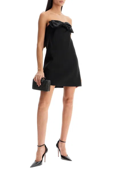 Self-portrait Strapless Mini Dress With Bow