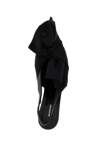 Balenciaga Knife Chemise Pumps Black In Multi