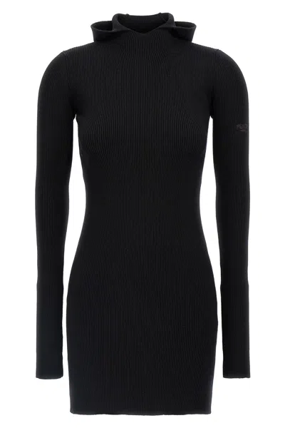FENDI FENDI WOMEN HOODED DRESS 