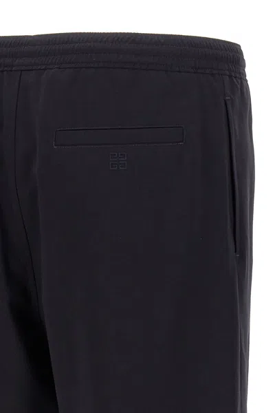 Givenchy Man Bermuda Shorts Man Black Bermuda Shorts In Blue