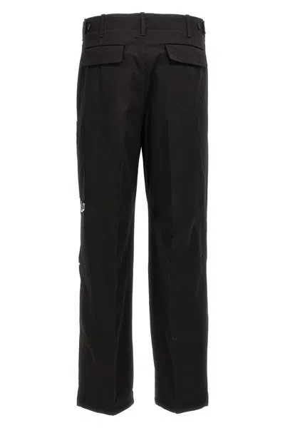 Fendi Straight-leg Trousers In Black