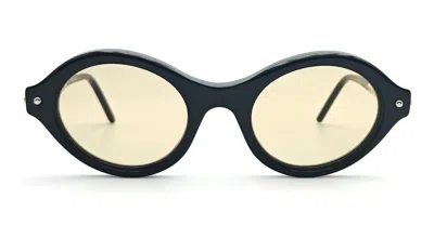Kuboraum Mask P22 - Black Shine Sunglasses In Black