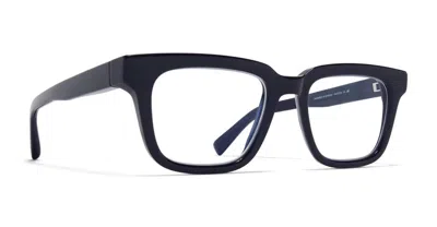Mykita Lamin - C154 Milky Indigo Rx Glasses In Dark Blue