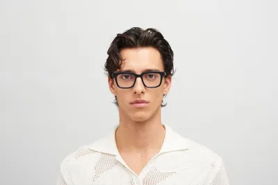 Mykita Lamin - C154 Milky Indigo Rx Glasses In Dark Blue