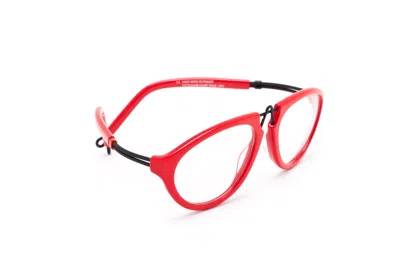 Pq Eyewear By Ron Arad Eyeglasses In Red