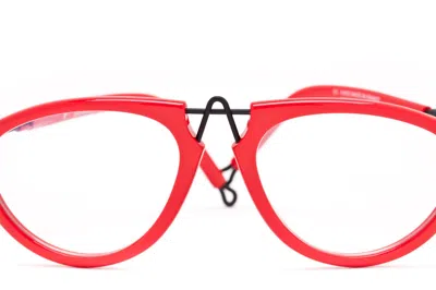 Pq Eyewear By Ron Arad Eyeglasses In Red