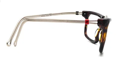 Pq Eyewear By Ron Arad Eyeglasses In Havana,black