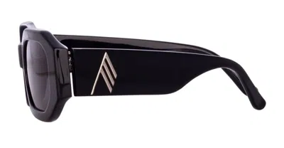 Attico The  Sunglasses In Black