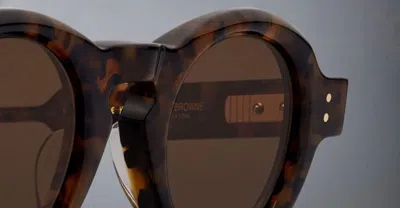 Thom Browne Tokyo Tortoise Rectangular Sunglasses In Tortoise