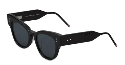 Thom Browne Sunglasses In Shiny Black